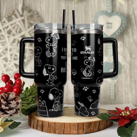 Snoopy Cartoon Custom Stanley Cup 40 oz 30 oz Tumbler With Handle