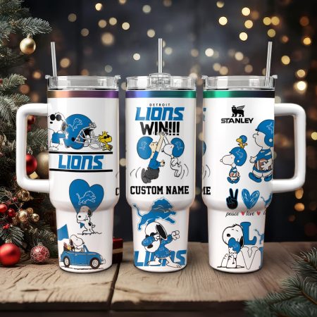 Snoopy PeanuTaylor Swift Football Cartoon Custom Stanley Cup 40 oz 30 oz Tumbler With Handle