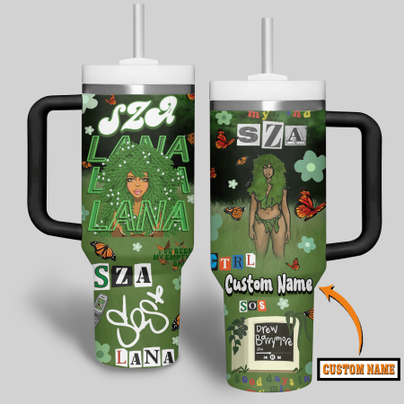 SZA Music Custom Stanley Cup 40 oz 30 oz Tumbler With Handle