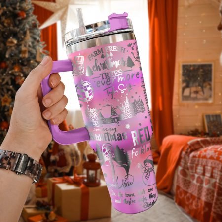 Taylor Swift Music Christmas Custom Stanley Quencher HG 30oz or 40oz Engraved  Stainless Steel Tumbler With Handle