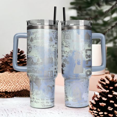 Taylor Swift Music Christmas Custom Stanley Quencher HG 30oz or 40oz Stainless Steel Tumbler With Handle