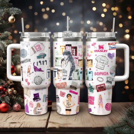 Taylor Swift Music Custom Stanley Cup 40 oz 30 oz Tumbler With Handle