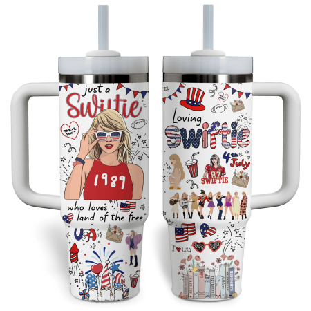Taylor Swift Music Custom Stanley Quencher 30oz or 40oz Stainless Steel Tumbler With Handle HG