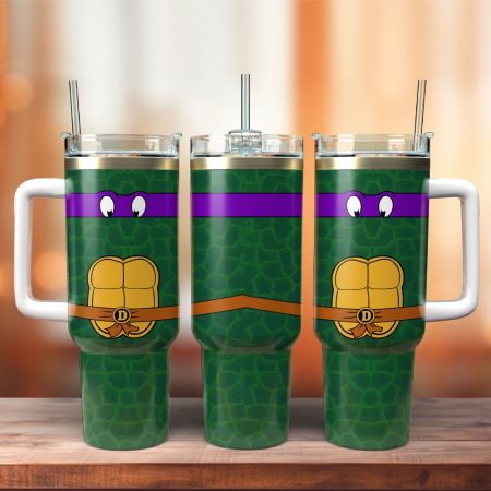 Teenage Mutant Ninja Turtles Movie Custom Stanley Cup 40 oz 30 oz Tumbler With Handle HG