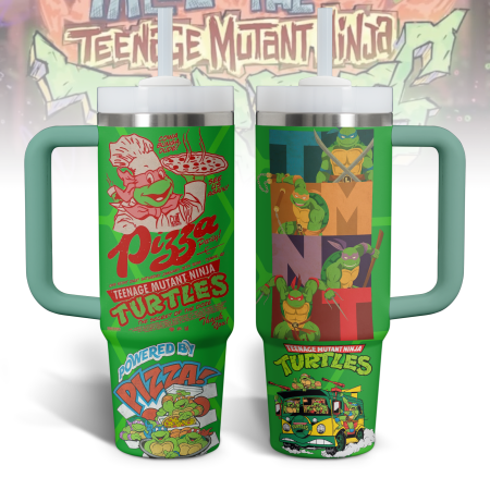 Teenage Mutant Ninja Turtles Movies Custom Stanley Cup 40 oz 30 oz Tumbler With Handle HG