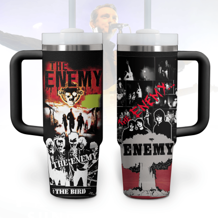 The Enemy Band Music Custom Stanley Quencher 30oz or 40oz Stainless Steel Tumbler With Handle HG