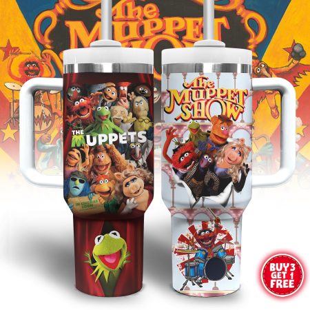 The Muppet Show TV Series Custom Stanley Quencher  30oz or 40oz Stainless Steel Tumbler With Handle HG Stainless Steel Tumbler