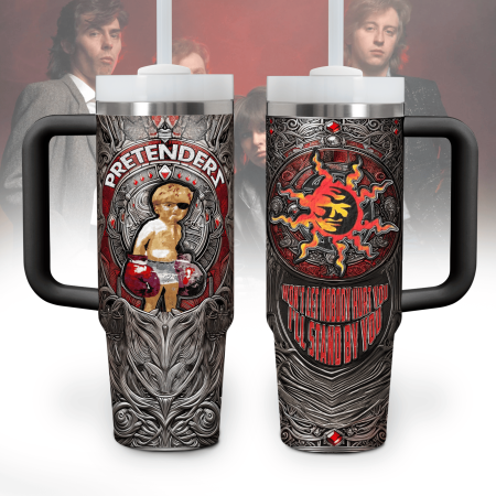 The Pretenders Music Custom Stanley Quencher 30oz or 40oz Stainless Steel Tumbler With Handle HG