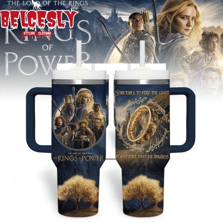 The Rings Of Power TV Series Custom Stanley Quencher  30oz or 40oz Stainless Steel Tumbler With Handle HG Stainless Steel Tumbler With Handle