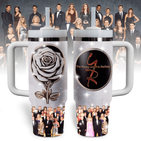 The Young And The Restless TV Series Custom Stanley Quencher  30oz or 40oz Stainless Steel Tumbler With Handle HG Stainless Steel Tumbler With Handle