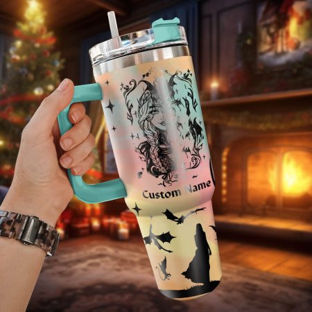Throne Of Glass Book Custom Stanley Cup 40 oz 30 oz Tumbler With Handle
