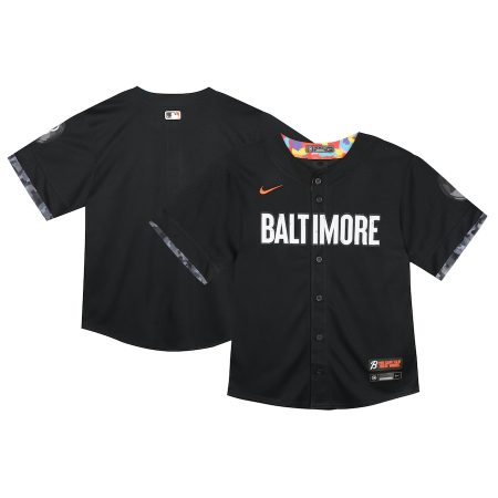 Baltimore Orioles Nike Toddler City Connect Limited Jersey – Black –