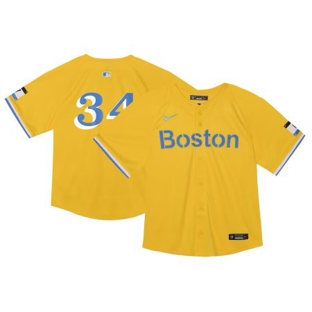David Ortiz Boston Red Sox Nike Toddler City Connect Limited Player Jersey – Gold –