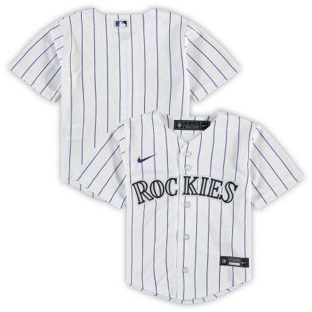 Colorado Rockies Nike Toddler Replica Team Jersey – White –