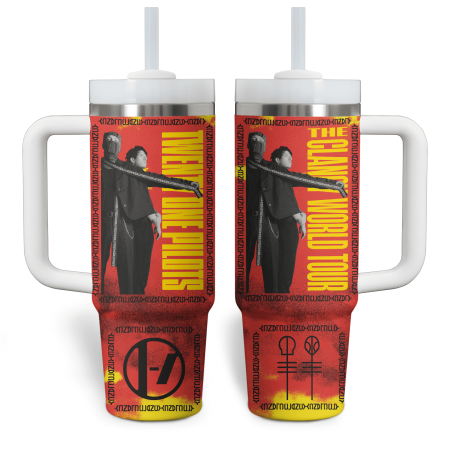 Twenty One Pilots Music Custom Stanley Quencher 30oz or 40oz Stainless Steel Tumbler With Handle HG