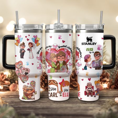 Up Movies Custom Stanley Cup 40 oz 30 oz Tumbler With Handle