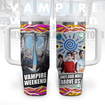 Vampire Weekend Music Custom Stanley Quencher 30oz or 40oz Stainless Steel Tumbler With Handle HG