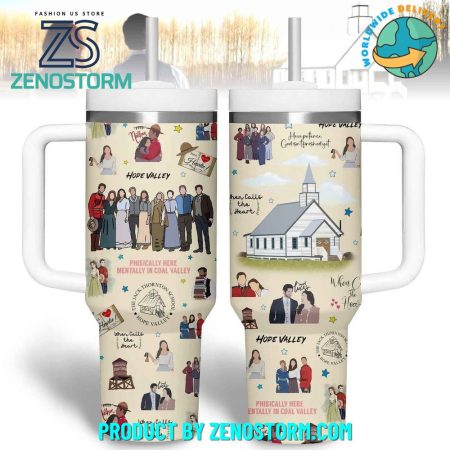 When Calls The Heart TV Series Custom  Quencher 30oz or 40oz Stainless Steel  Tumbler HG With Handle