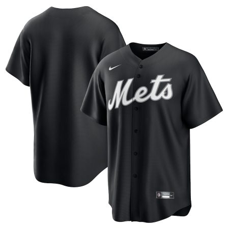 New York Mets Nike Official Replica Jersey – Black/White –