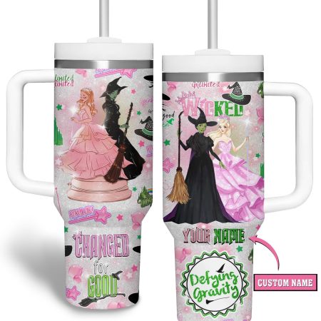 Wicked Movies Custom Stanley Cup 40 oz 30 oz Tumbler With Handle