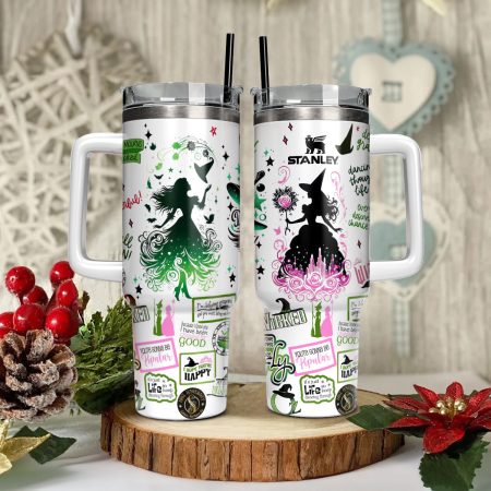 Wicked Movies Custom Stanley Cup 40 oz 30 oz Tumbler With Handle