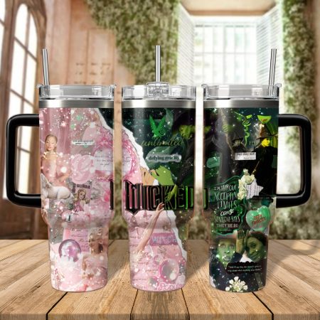 Wicked Movies Custom Stanley Cup 40 oz 30 oz Tumbler With Handle