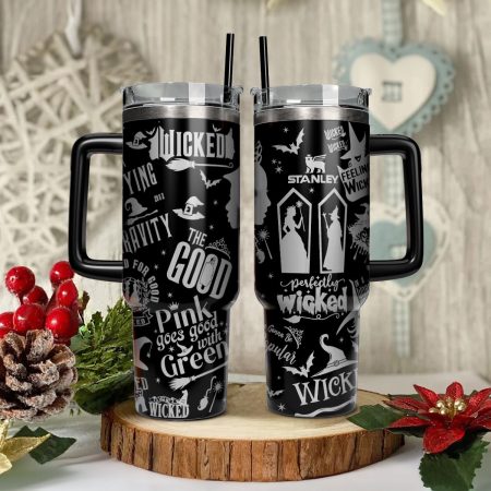 Wicked Movies Custom Stanley Cup 40 oz 30 oz Tumbler With Handle