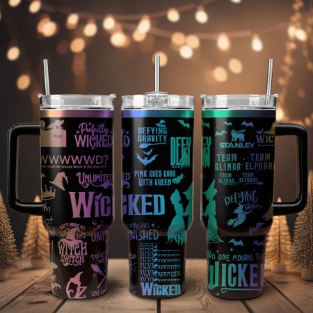 Wicked Movies Custom Stanley Cup 40 oz 30 oz Tumbler With Handle