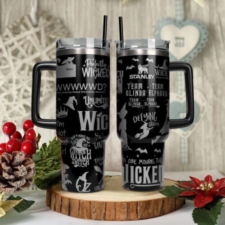 Wicked Movies Custom Stanley Cup 40 oz 30 oz Tumbler With Handle