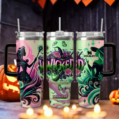 Wicked Movies Custom Stanley Cup 40 oz 30 oz Tumbler With Handle