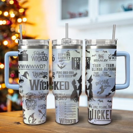 Wicked Movies Custom Stanley Cup 40 oz 30 oz Tumbler With Handle