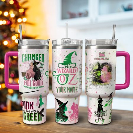Wicked Movies Custom Stanley Cup 40 oz 30 oz Tumbler With Handle