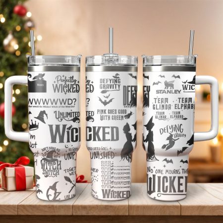 Wicked Movies Custom Stanley Cup 40 oz 30 oz Tumbler With Handle