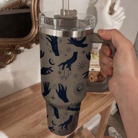Witch Hand Games Custom  Quencher 40oz Stainless Steel Tumbler HG