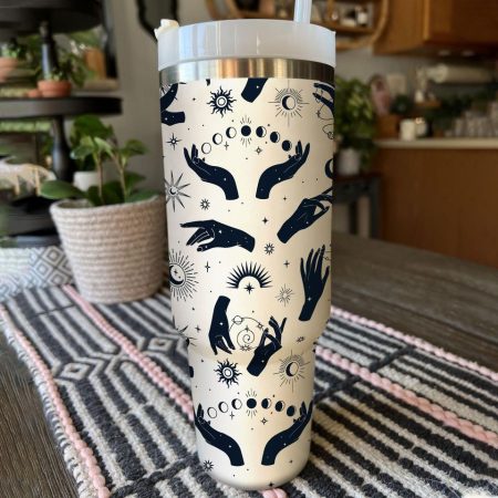 Witch Hand Games Custom  Quencher 40oz Stainless Steel Tumbler HG