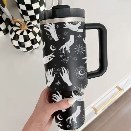 Witch Hand Games Custom  Quencher 40oz Stainless Steel Tumbler HG