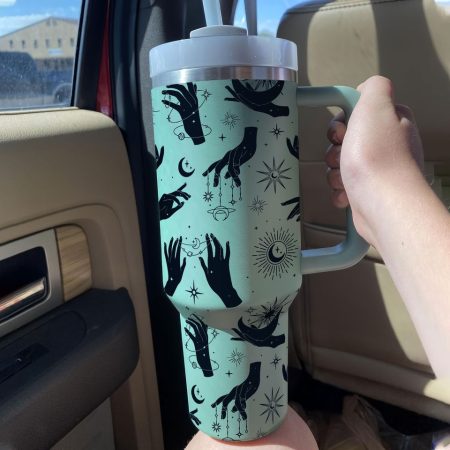 Witch Hand Games Custom  Quencher 40oz Stainless Steel Tumbler HG