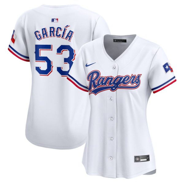 Adolis García Texas Rangers Nike Women’s Home Limited Player Jersey – White –