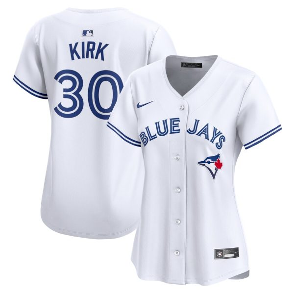 Alejandro Kirk Toronto Blue Jays Nike Women’s  Home Limited Player Jersey – White –