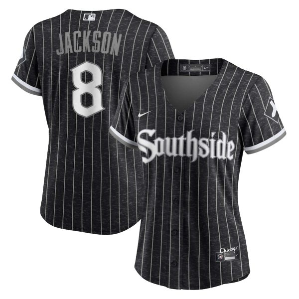 Bo Jackson Chicago White Sox Nike Women’s City Connect Replica Player Jersey – Black –