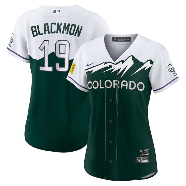Charlie Blackmon Colorado Rockies Nike Women’s City Connect Replica Player Jersey – White –