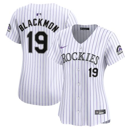 Charlie Blackmon Colorado Rockies Nike Women’s Home Limited Player Jersey – White –