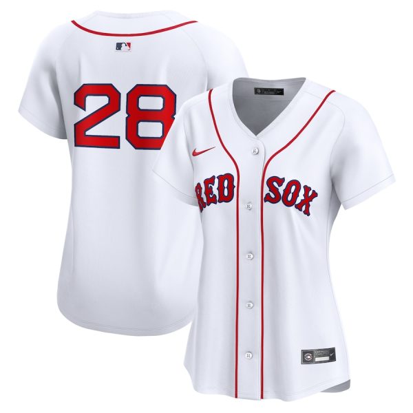 Corey Kluber Boston Red Sox Nike Women’s  Home Limited Player Jersey – White –