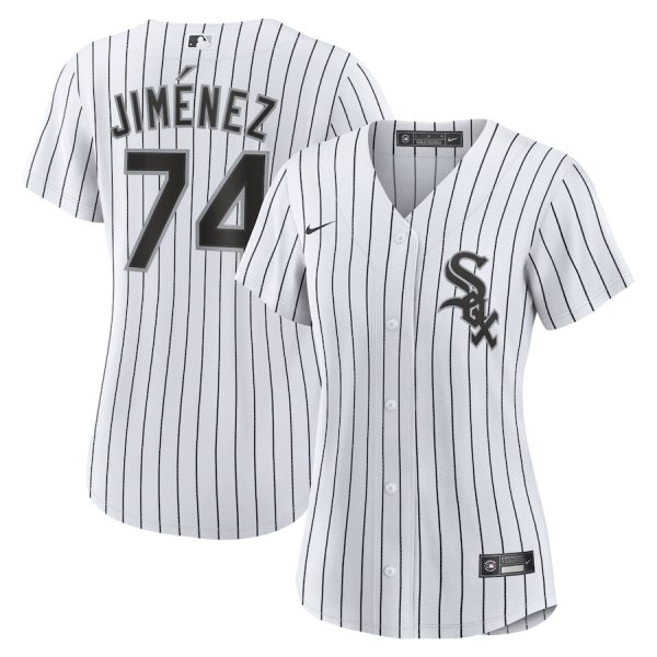 Eloy Jimenez Chicago White Sox Nike Women’s Home Replica Player Jersey – White –