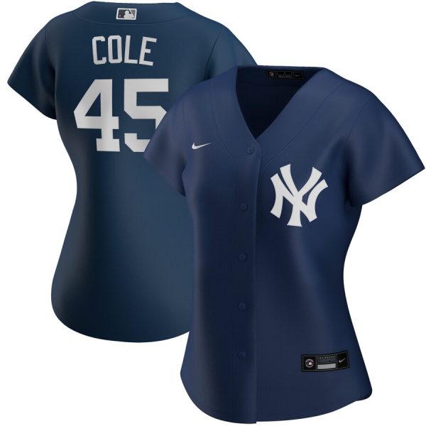 Gerrit Cole New York Yankees Nike Women’s Alternate Replica Player Jersey – Navy –