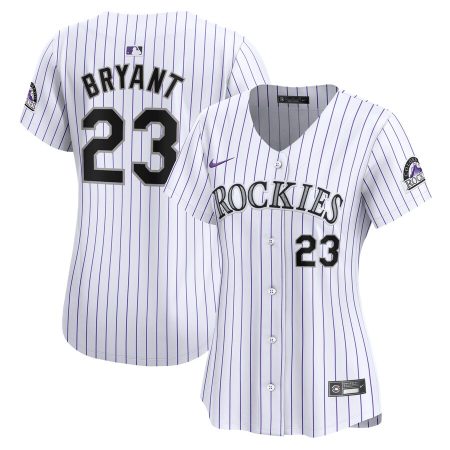 Kris Bryant Colorado Rockies Nike Women’s Home Limited Player Jersey – White –