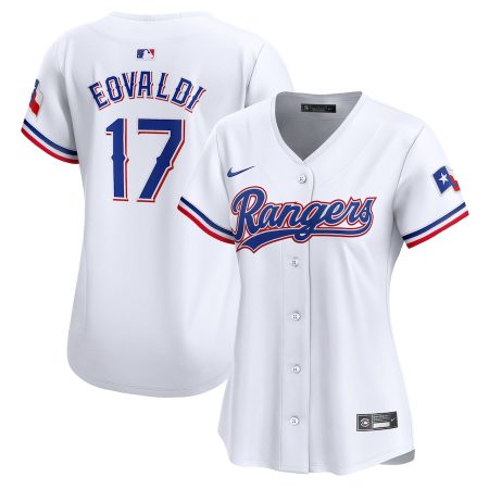 Nathan Eovaldi Texas Rangers Nike Women’s  Home Limited Player Jersey – White –