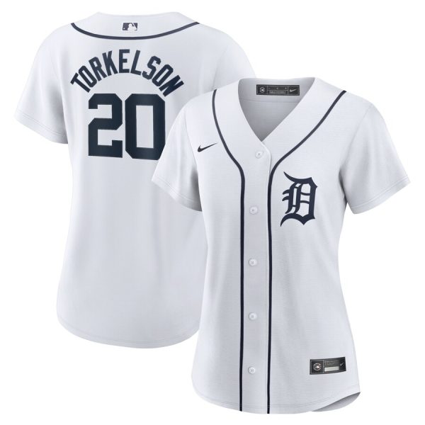 Spencer Torkelson Detroit Tigers Nike Women’s Home Replica Player Jersey – White –