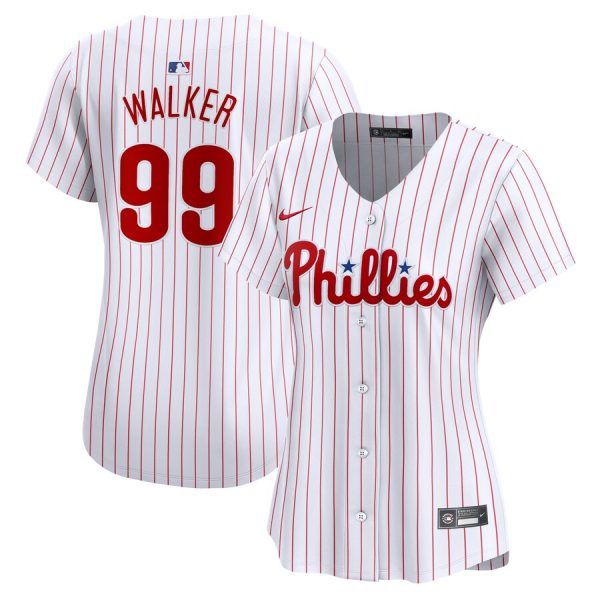 Taijuan Walker Philadelphia Phillies Nike Women’s  Home Limited Player Jersey – White –