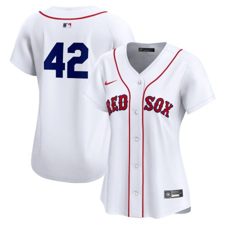 Boston Red Sox Nike Women’s 2024 Jackie Robinson Day Home Limited Jersey – White –